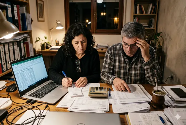 El banco contra la calculadora