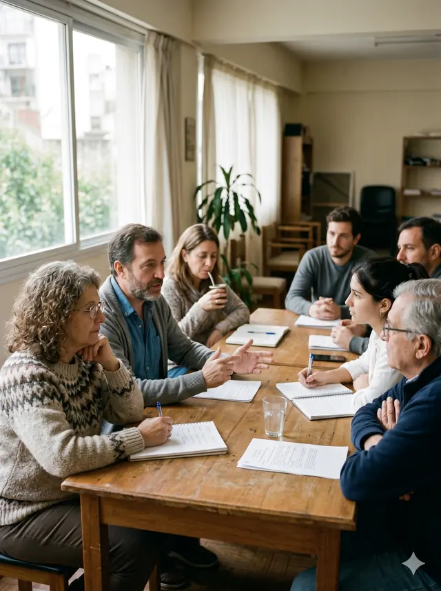 Asamblea sin gritos